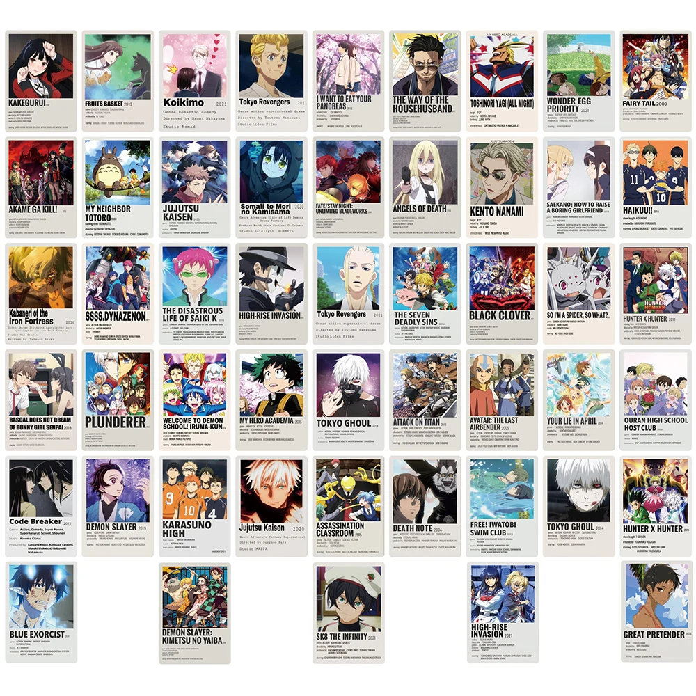 10/30/50ชิ้นผสมอะนิเมะ jujutsu Kaisen Attack ON Titan decals การ์ตูนของเล่นเด็กแล็ปท็อปโทรศัพท์ในรถยนต์จักรยานสติกเกอร์ตกแต่ง