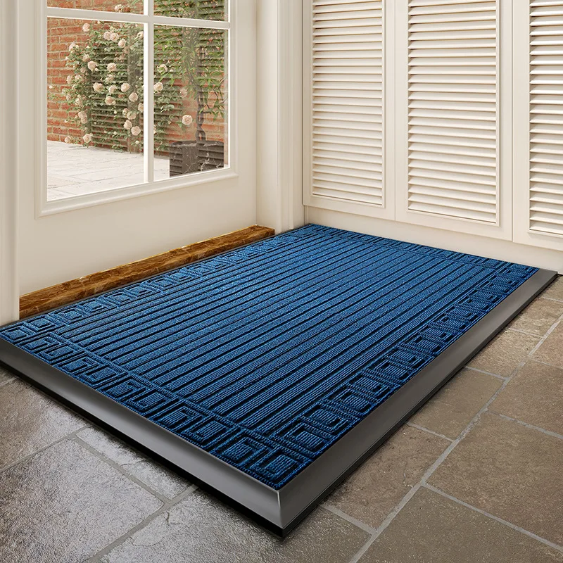

Outdoor Mat Front Door Mats Entry Door Rubber Anti-slip Mat Balcony Terrace Dust-proof Carpet Strong Durable Wear-resistant Rug