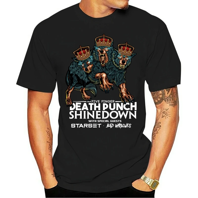 5FDP Feat Shinedown Tour 2018 New T-Shirt Size S-5XL