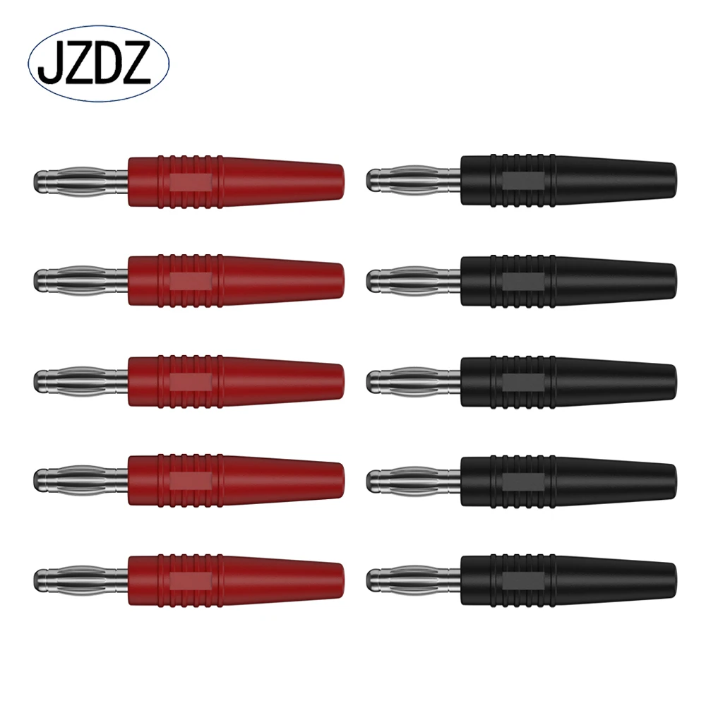 JZDZ-conector eléctrico Banana, 10 piezas, 3mm, 10008