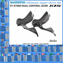 Shimano 105 R7000 Shifter 2x11 Speed Road Bike 22s Shift Dual Control Lever Update From 5800 For Road Racing Bicycle Cycling