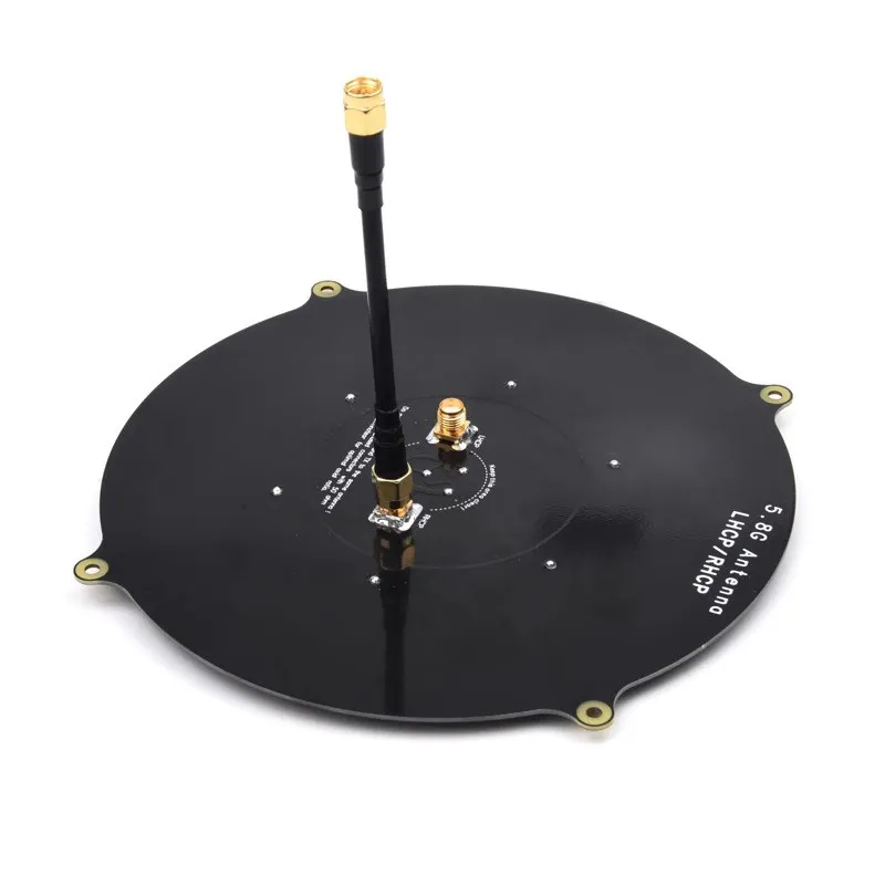 5.8GHz Triple Feed Patch Antenna SMA / RP SMA Directional Circularly Polarized Antenna For FPV Model TX RX Transmit Goggles