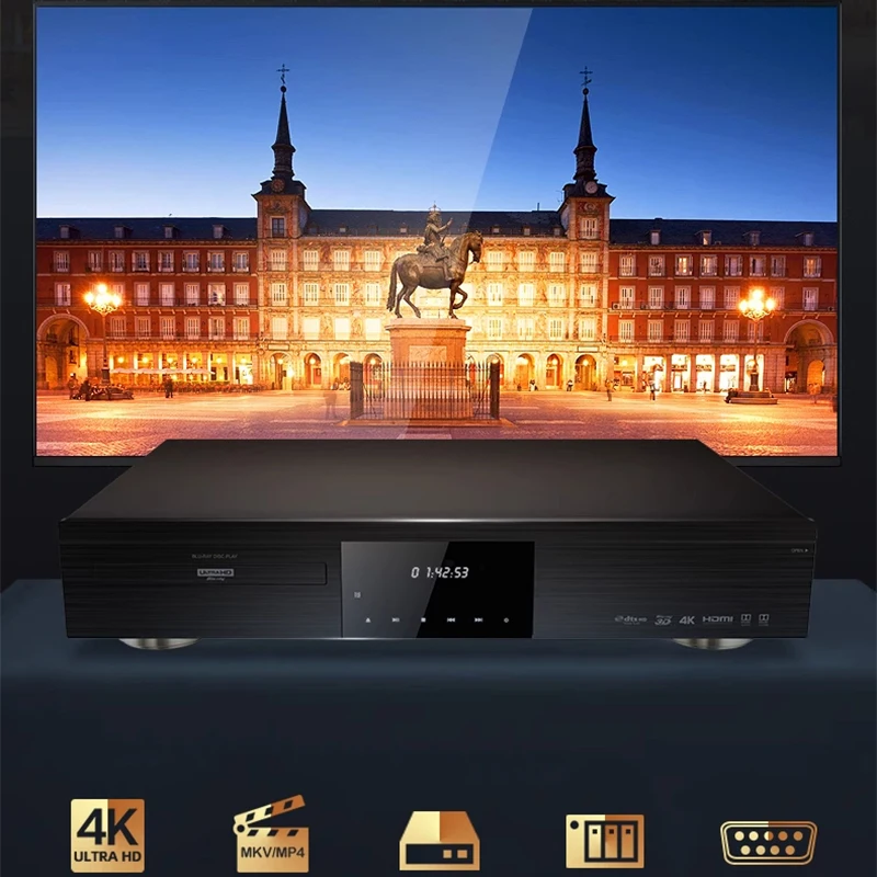 

G5800 Dolby Vision 4K/8K UHD Blu-ray Disc Player HDR High Definition Hard Drive Player CD Player Home