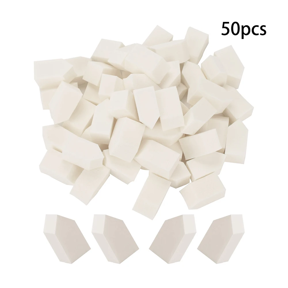 Applicateur de fard à joues en Latex à double usage, bouffant de cosmétiques, humide et sec, en forme de Pentagone, lavable, Portable, fournitures de beauté professionnelles