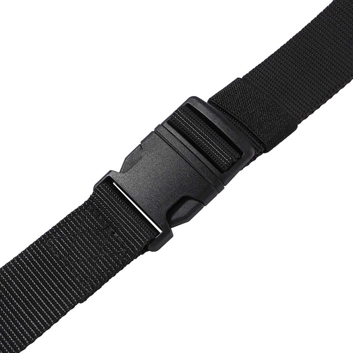 Nylon Belt Men\'s Plug Buckle Outdoor Sports Metal Free Anti-Allergy Tactical Belt Casual Belt