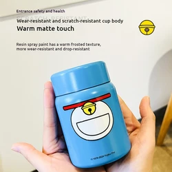 New Doraemon 316 Stainless Steel Mini Thermos Cup 200ml For Students Cute Cartoon Portable Coffee Cup Water Cup Anime Peripheral