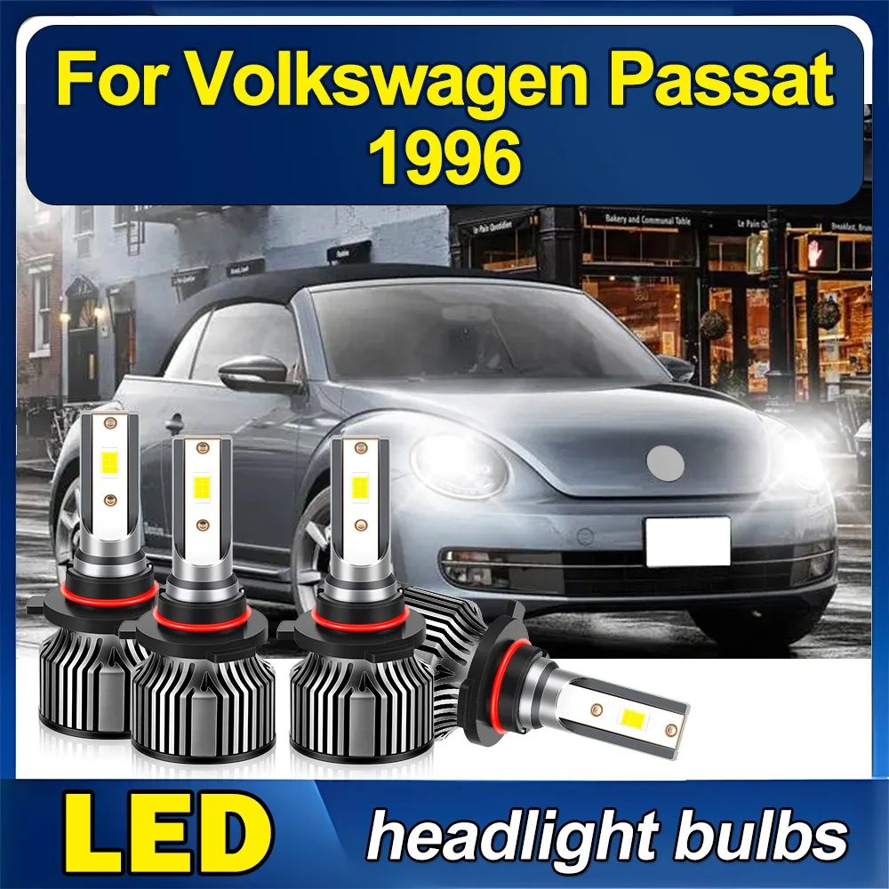 

3570 CSP 6500K white LED Headlight Kit 9005 9006 High/Low Lamp Bulb Super Bright Headlamps For Volkswagen Passat 1996
