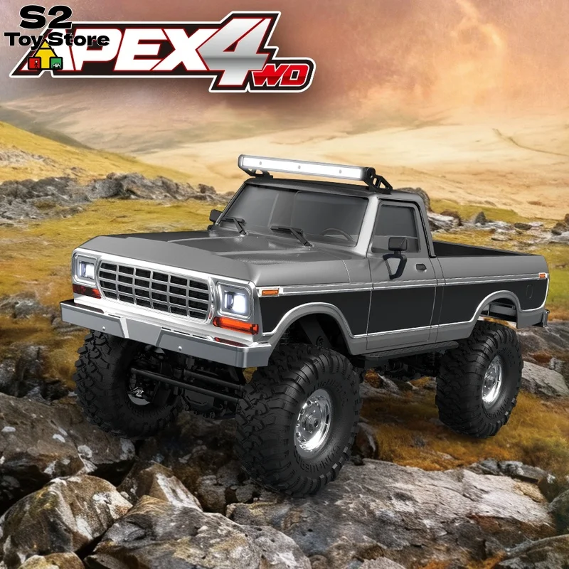 

HB-R1610 1/16 2.4G 4WD RC Truck Remote Control Car for High Speed Crawling & Off-Road with Light System Boy Gift