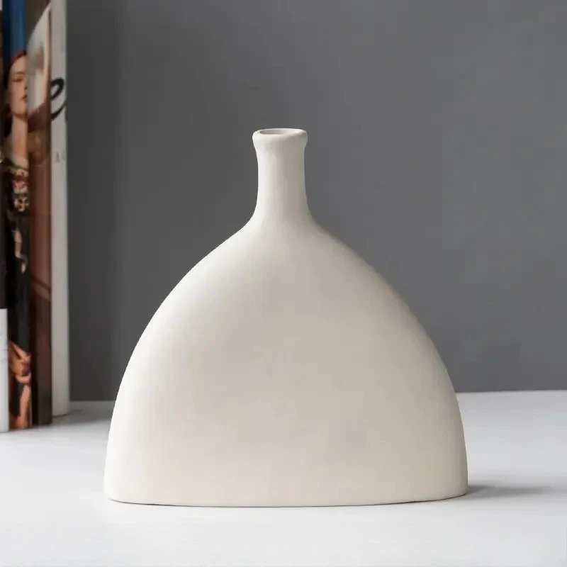 

Современная скандинавская ваза Jar Ceramique Blanc Aesthetic Vase Jar Bohemian White Objetos Decorativos Para A Casa Home Decoraction Luxury