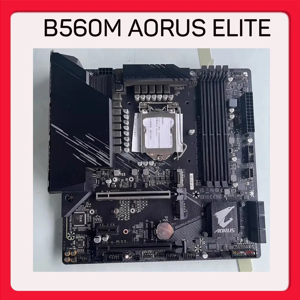 For G-i-g-a-b-y-t-e Motherboards LGA 1200 DDR4 128GB M-ATX B560 Mainboard M.2 SATA III USB3.0 B560M AORUS ELITE