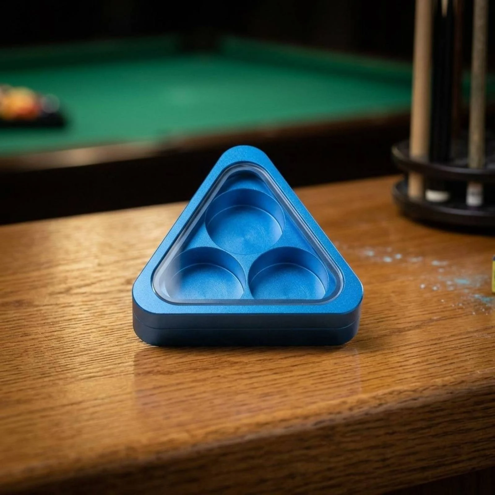 

Triangular Cue Tip Case Lightweight Cue Tip Storage Box
