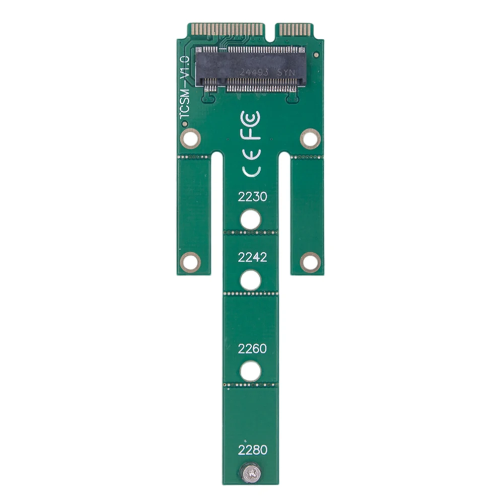M.2 Ngff Ssd Mannelijke Converter Msata Naar Ngff Zet Kaart Msata Ngff Om Naar Msata Mannelijke Riser M.2 Adapter Voor 2230-2280 M2 Ssd
