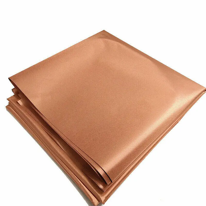 Faraday Fabric RFID Shielding Block WiFi/RF Anti-Radiation EMF/EMI Protection Conductive Magnetic Signal Shielding Copper Fabric