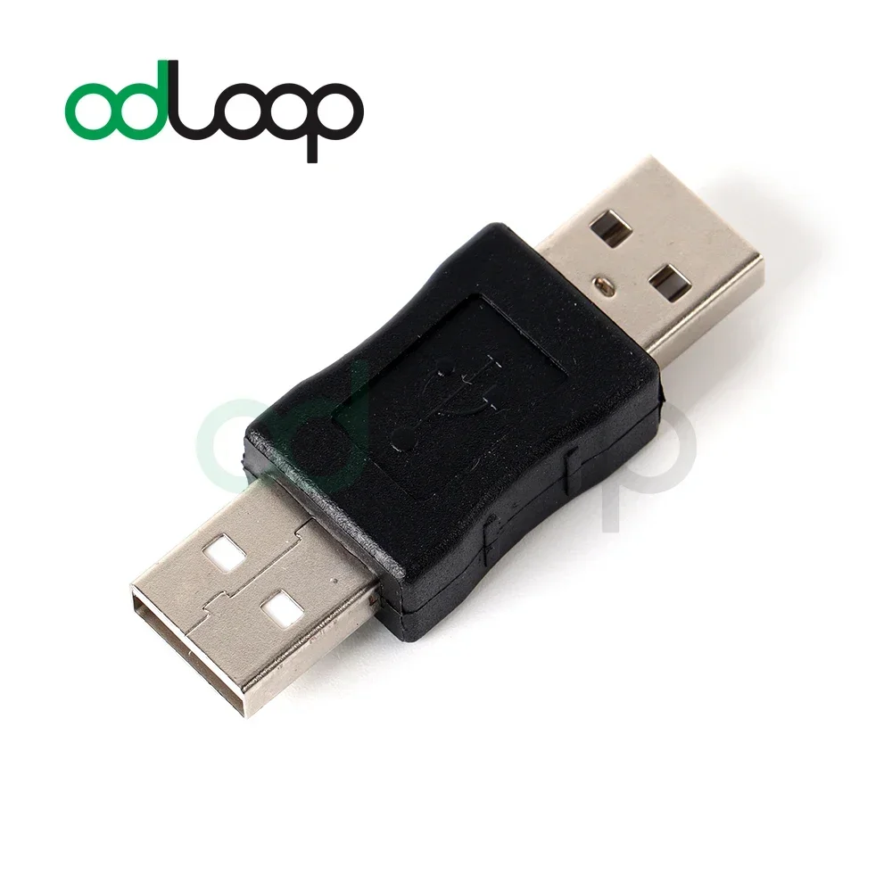 ODLOOP USB 2.0 Male to Male Connector Female to Mini USB 5P Male Adapter Plug Converter Female to Female For Phone Connector