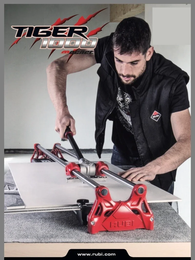 Professional Manual Tile Cutter Precision Ceramic Push Pull Cutter With Tungsten Carbide Wheel Tool