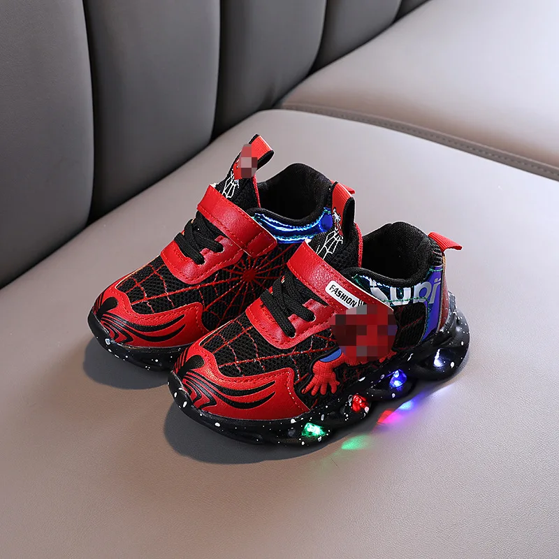 

Spider-man Disney Kids Shoes Fashion Boys Sneakers Girls Cartoon Casual Toddlers Breathable Children Sport Shoes Infant Tennis