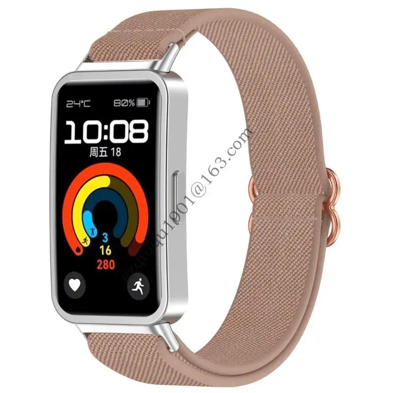 Banda vigilância nylon para banda 8/9/10 Pulseiras Use relógio resistente a cinto colada 066a