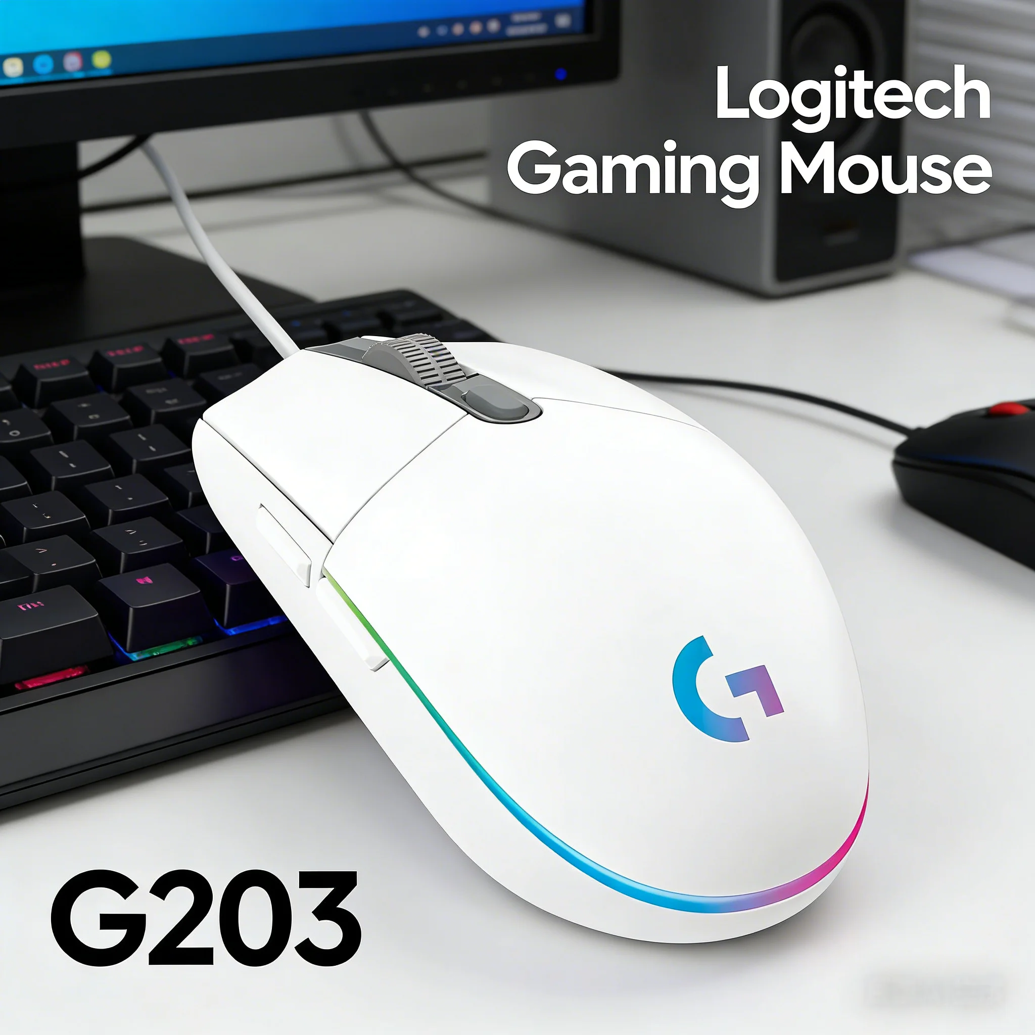 

Logitech G203 — 6 кнопок для обтекания свой игровой опыт