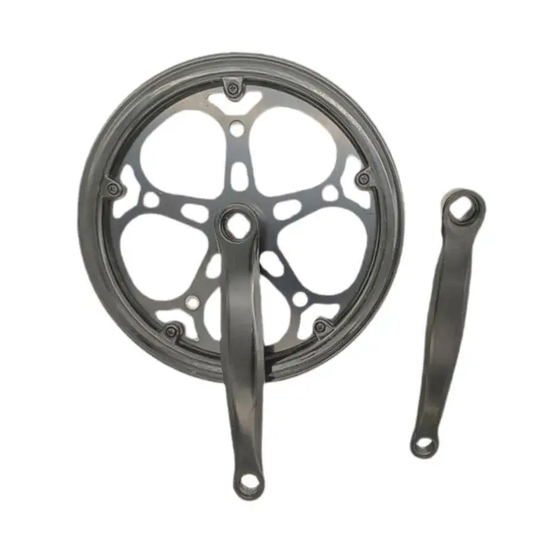 AliExpress perfeclan Bike Crankset Single Chainring Bike Crank Arm Set 52T Chain Wheel High Strength