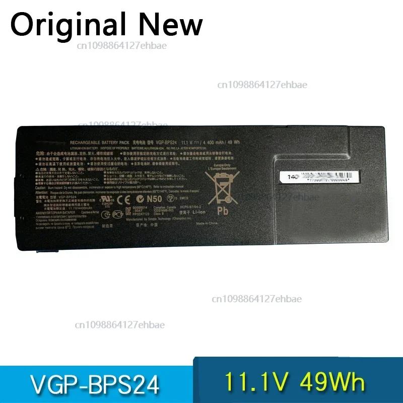 الأصلي VGP-BPL24 VGP-BPS24 بطارية الكمبيوتر المحمول لسوني VAIO SVS13 SVS1311 SVS15 SVS1511 VPCSA VPCSB VPCSC VPCSD VPCSE 11.1V 49Wh