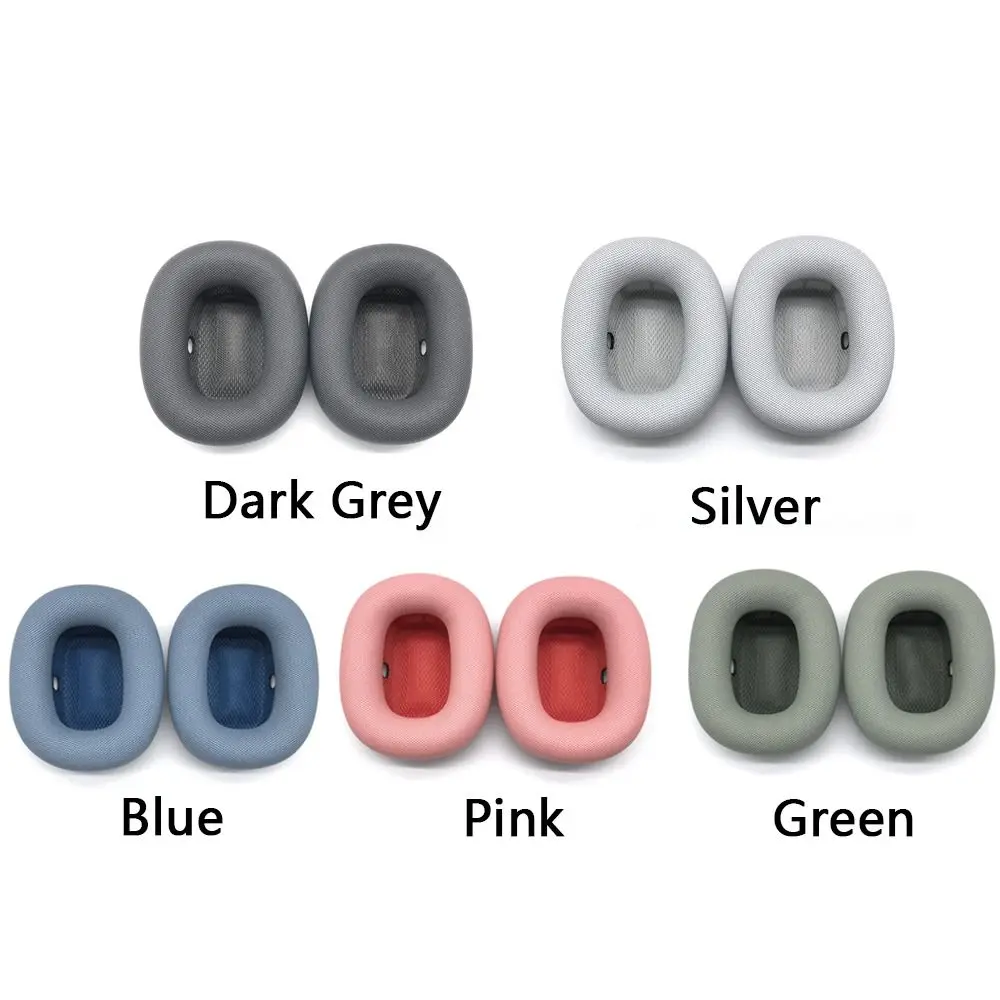 

1 Pair For Apple AirPods Max Replacement Memory Sponge Ear Pads Cushion Cover Headphone EarPads Earmuff Protective Headset