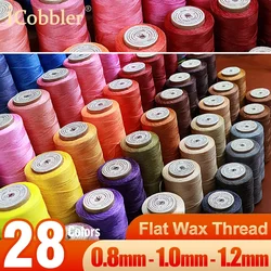 Leather Sewing Wax Thread Stitching for Knitting Craft DIY Bookbinding Shoe Repairing Projects or Weave Jewelry Pendant Ornament