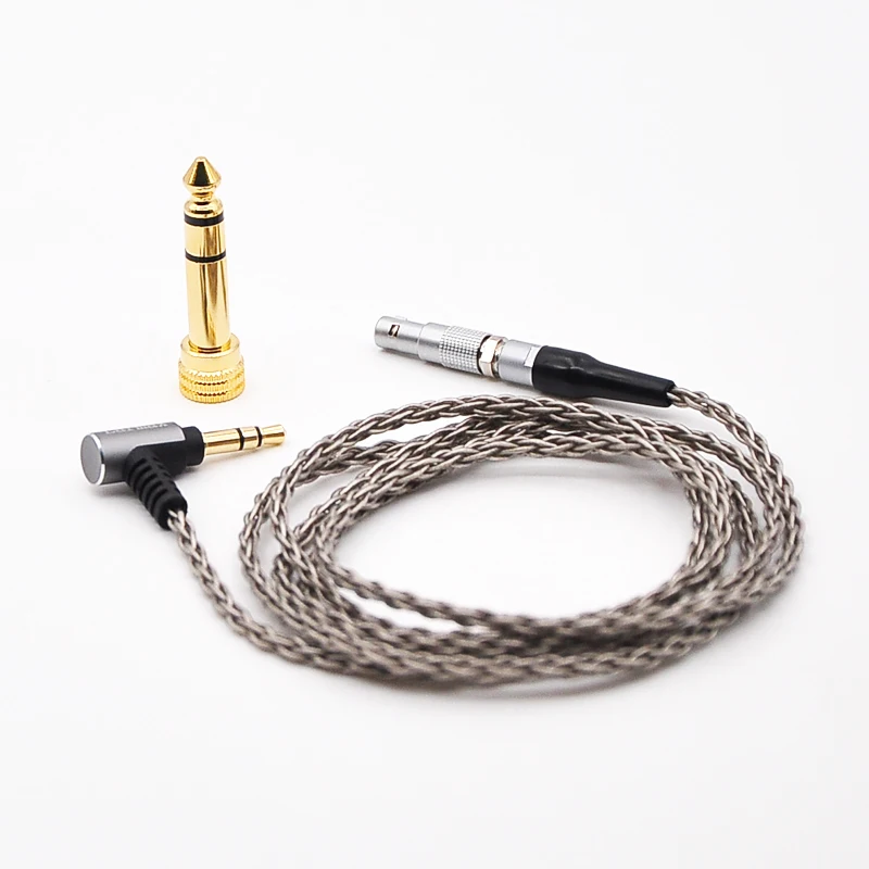 Cocc 6コア編組オーディオケーブル,akg k812 k812pro k872プロフェッショナルヘッドフォン用