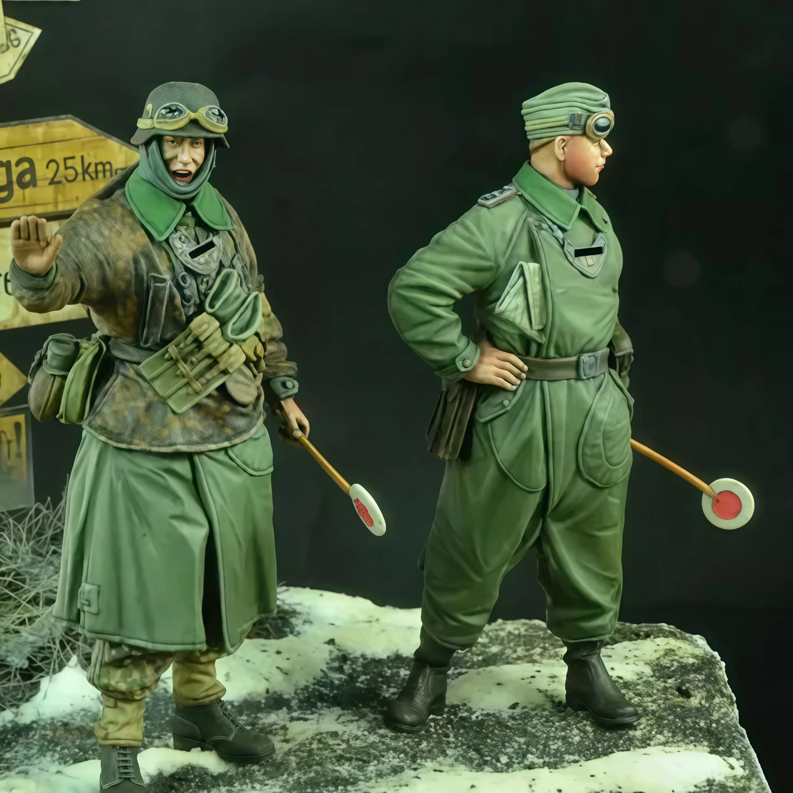 Image of 1/35 Resin-Soldatenmodell GK – Militärthema – Unmontierter und unbemalter Bausatz zum Selberbauen