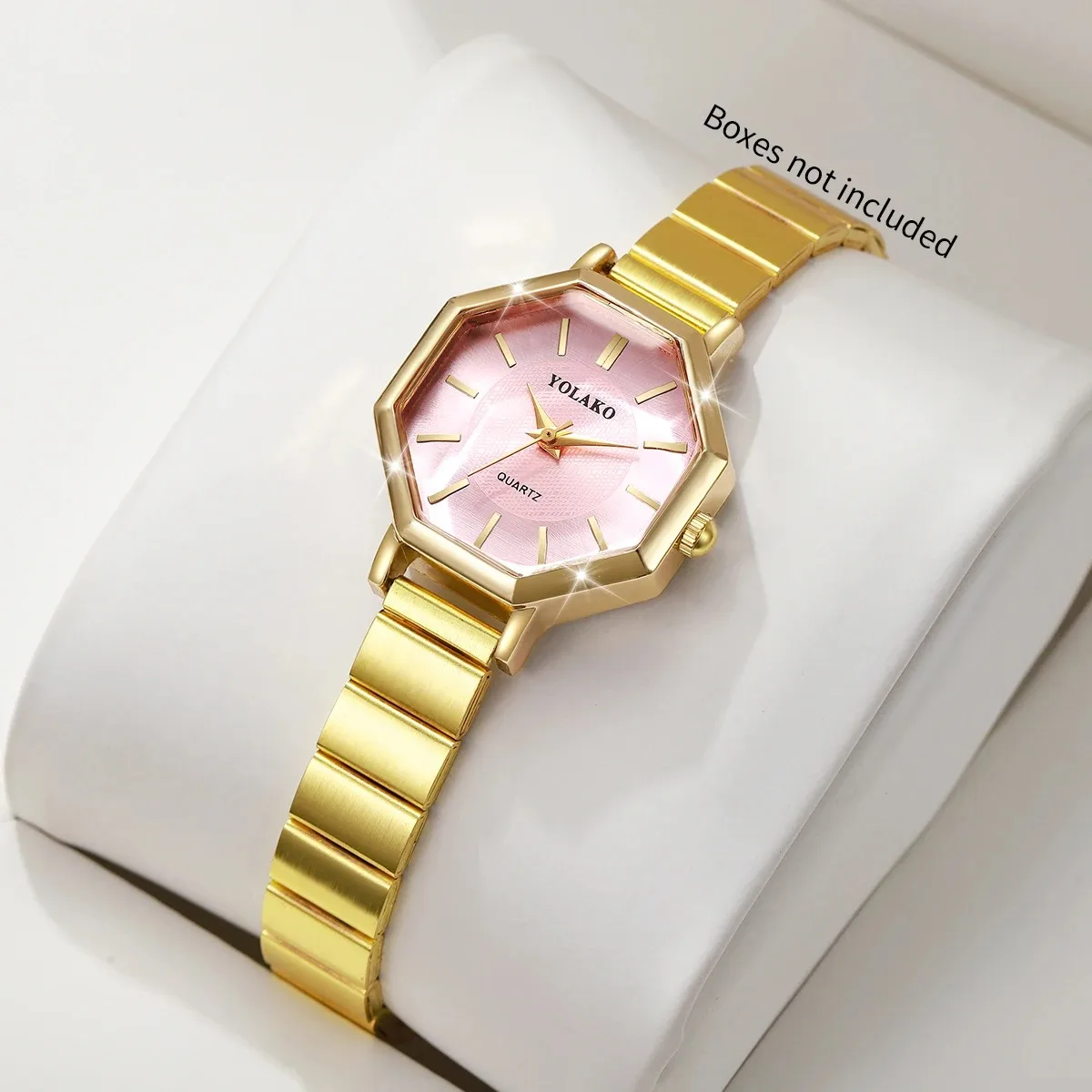 Fashion Octagonal Women Quartz Watch Elegant Bracelet Strap Ladies Daily Dress Wristwatches Relogio Feminino ClockWithout Box