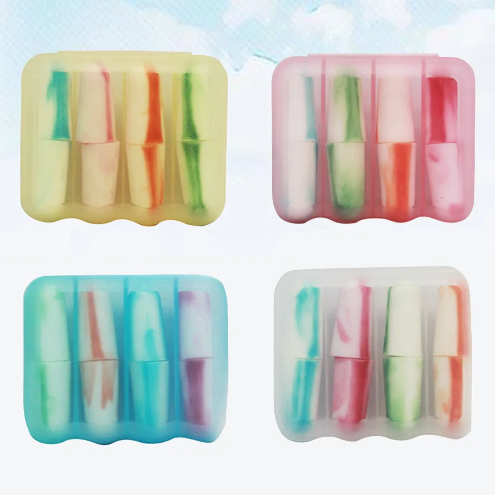 

4 шт. мягких конических берушей для защиты от шума, шумопоглощающие, для сна, учебы и защиты слуха