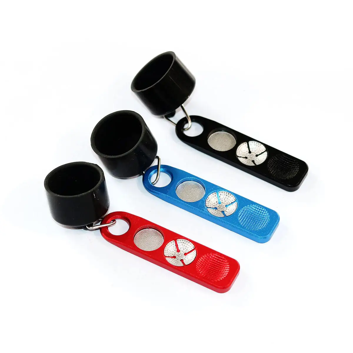 

2025 New Multi Functional Metal Billiard Accessories Cue Tip Repair Tool with Round Chalk Holder