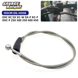 Tubo de manguera de aceite de embrague de acero trenzado, accesorios de motocicleta para 530, 500, 450, 400, 350, 300, EXC, EXC-F, XC, XC-F, XC-W, SX, SX-F