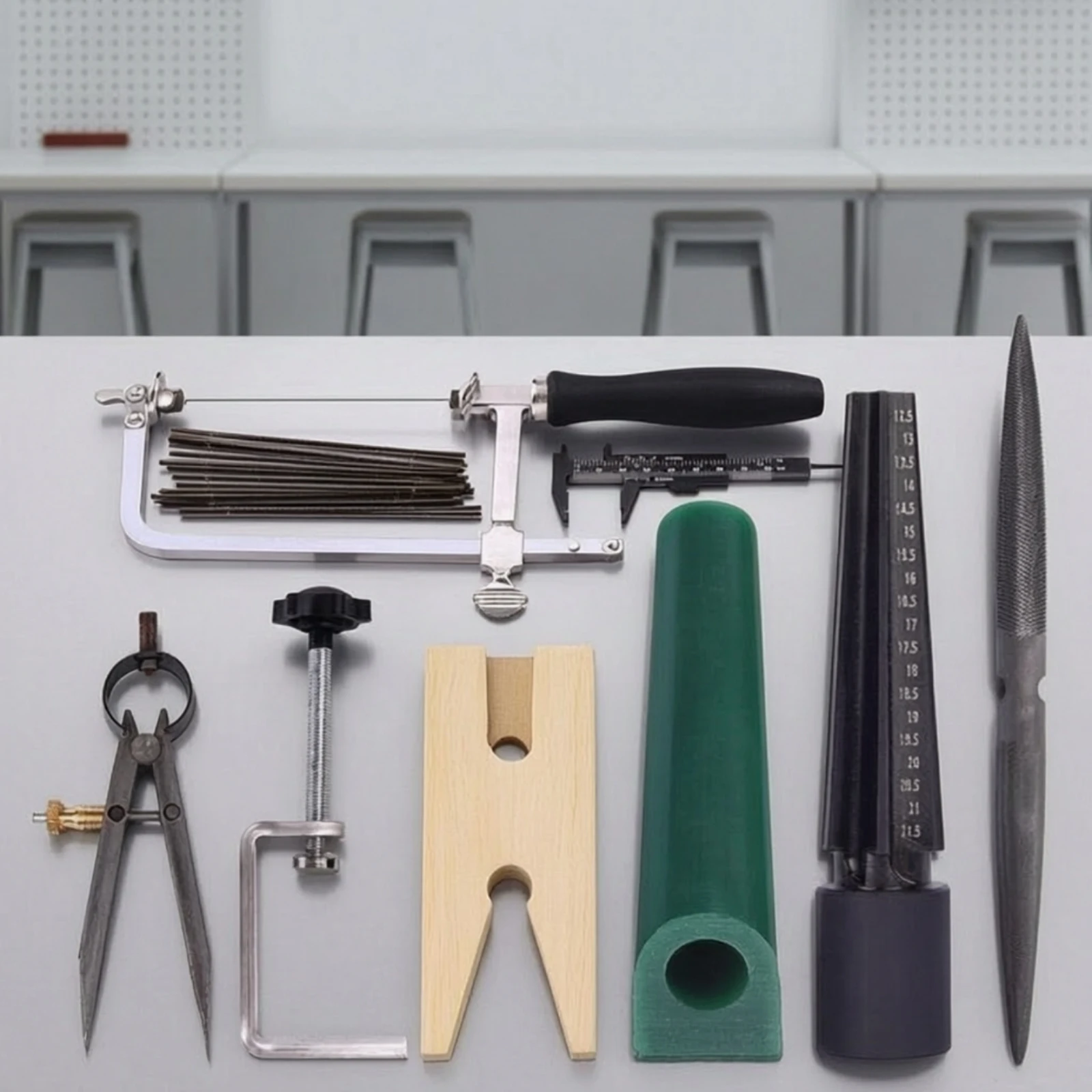 Jewelry Making Ring Tool - 8종 밴드 제작 도구 키트, 사이저가