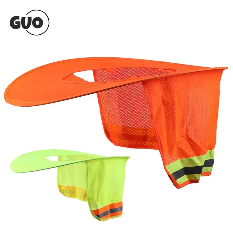 Summer Hard Hat Neck Shield Sun Shade Helmet Neck Shield Reflective Protection Prevent Sunburn For Construction Workers