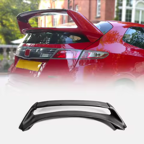 For Honda Civic FN2 FN Type R Rear Spoiler - MUG Style [Rear Wing, Trunk Spoiler, Tail Spoiler]