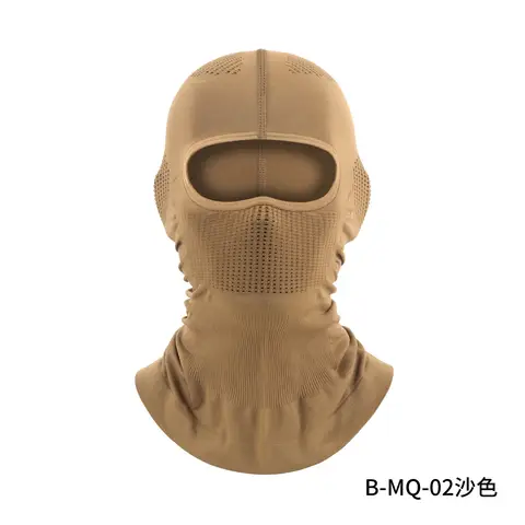 Helmask Skidåkning Cykling Helmask Kamouflage Balaklava Vinter Halsvärmare Taktisk Airsoft Mössa Hjälmfoder 10 best sales huvudbonad - №10
