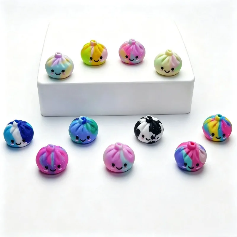 20pcs New Silicone Focal Beads Food Grade Silicone Teether Beads DIY Pacifier Chain Jewelry Accessories Focus Beads Wholesale