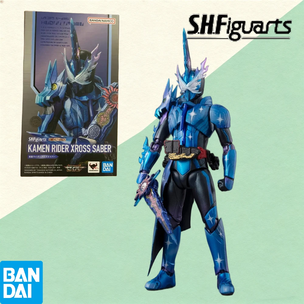 

100% подлинная в наличии Bandai S.H.Figuarts Kamen Rider Sabre: Kamen Rider Durendal (история океана) и фигурка Xross Saber