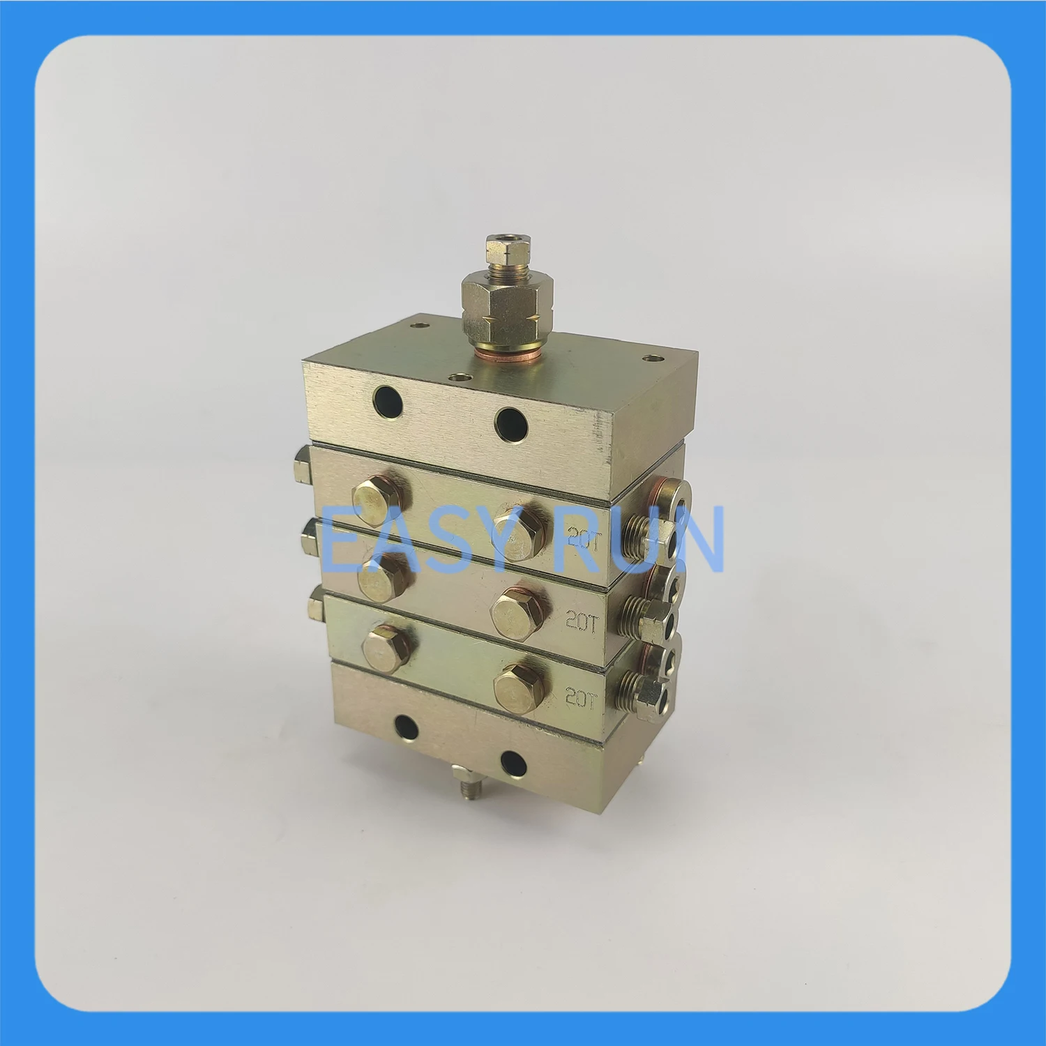 Type 2000 lubricating distributor Grease distributor is suitable for excavator crusher pump truck