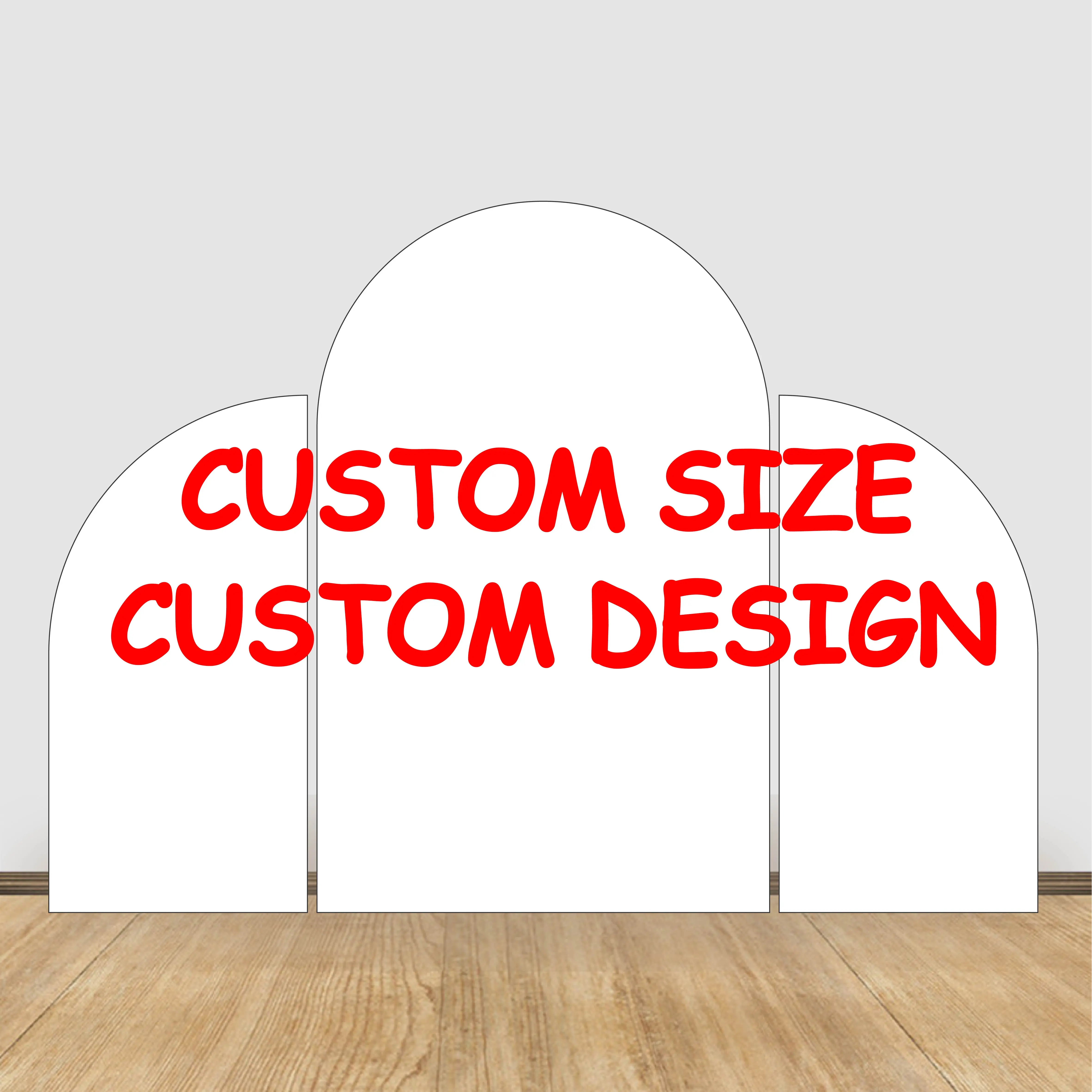 

Knife Shape Arch Backdrop Cover Custom Personalized Birthday decoration suitable for Holiday party supplies Photo Background