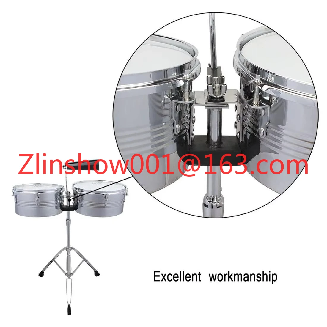 Timbales Profesionales de 13+14 Pulgadas LP Latinos, Instrumentos Musicales de Percusión