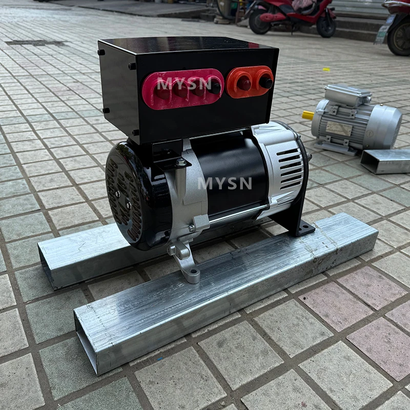 3 المرحلة التيار المتناوب 220 فولت 380 فولت مولد الطاقة الحرة 30KW 50KW 100KW مولد المغناطيس الدائم فرش المولد الاستخدام المنزلي