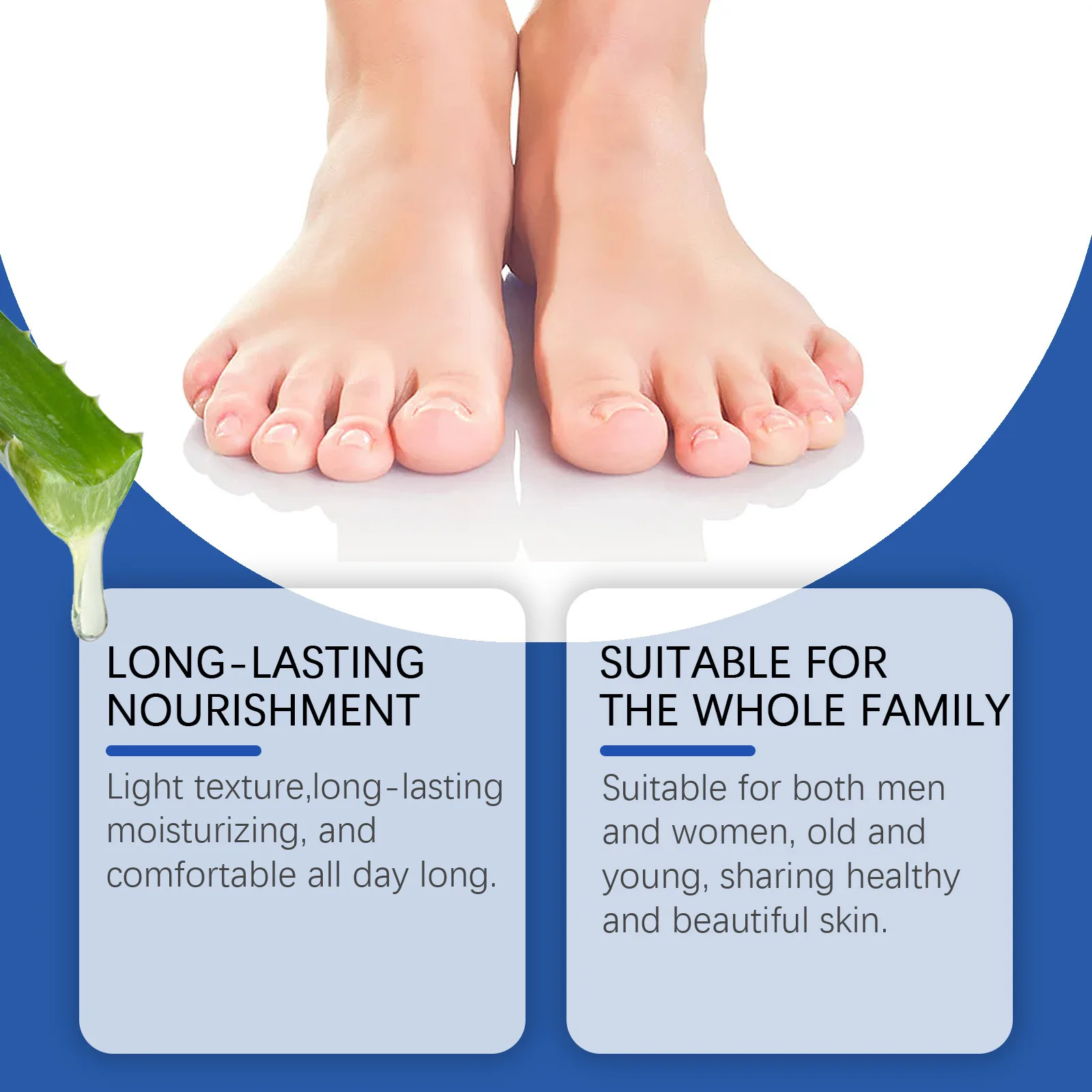 Foot Cream Exfoliating Dead Skin Remover Relief Dryness Heel Repair Softening Dry Cracked Feet Nourishing Moisturizing Skin Care view 4