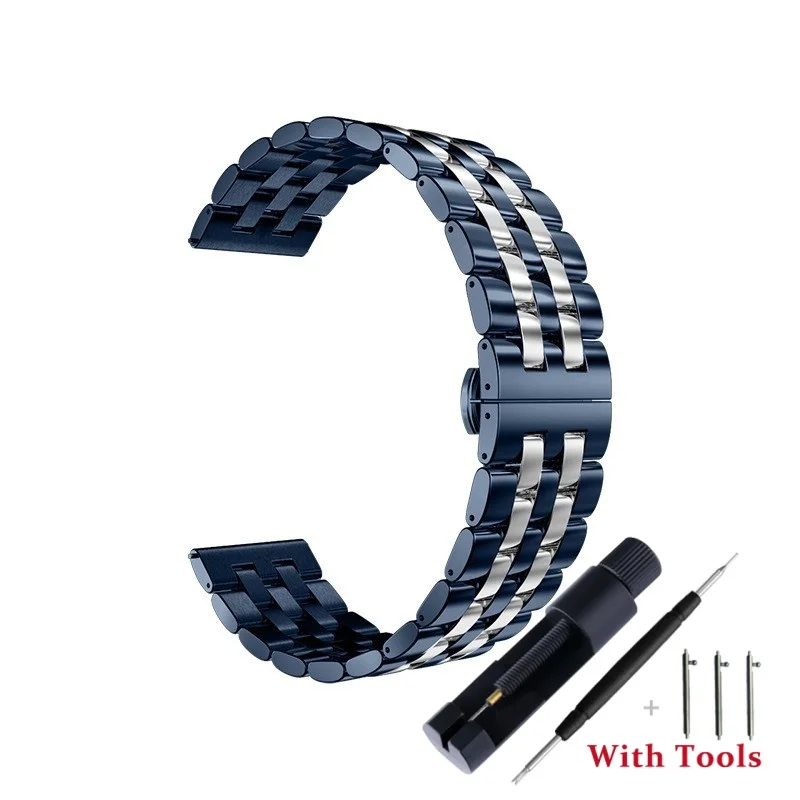 20 mm 22 mm Schnellverschluss-Uhrenarmband aus Edelstahl 304L für universelles wasserdichtes Metall-Uhrenarmband-Ersatzarmband – Detail 17