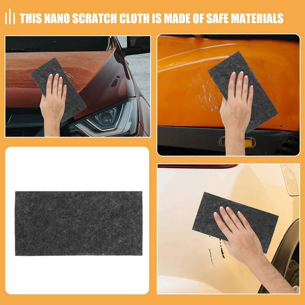 10pcs Car Scratch Remover Cloths Car Paint Repair Cloth Nano Sparkle Cloth for Car Scratches car scratch repair cloth