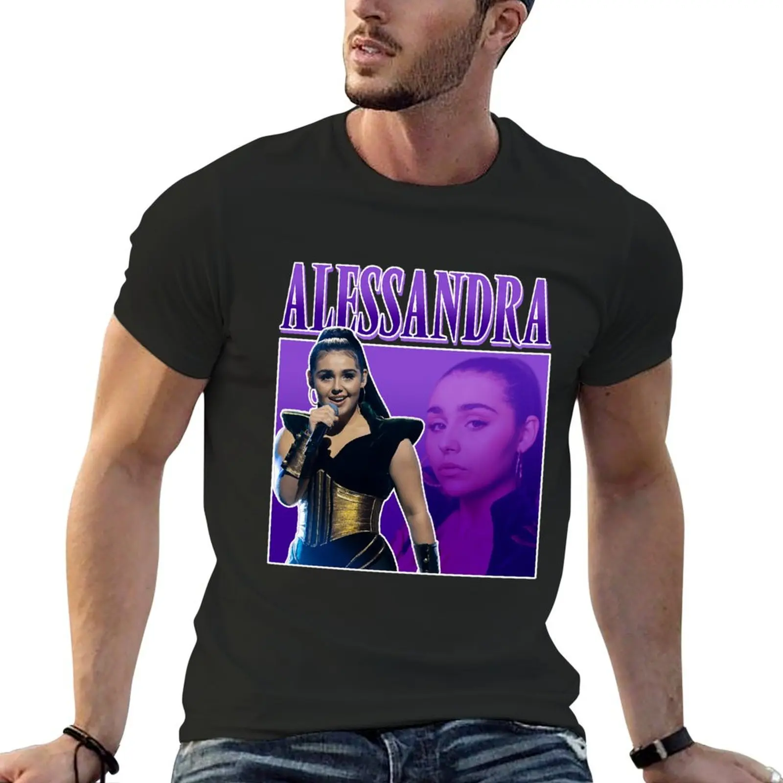 

Alessandra Mele Queen Of Kings Norway Eurovision 2023 T-shirt tops customs new edition sweat mens graphic t-shirts funny