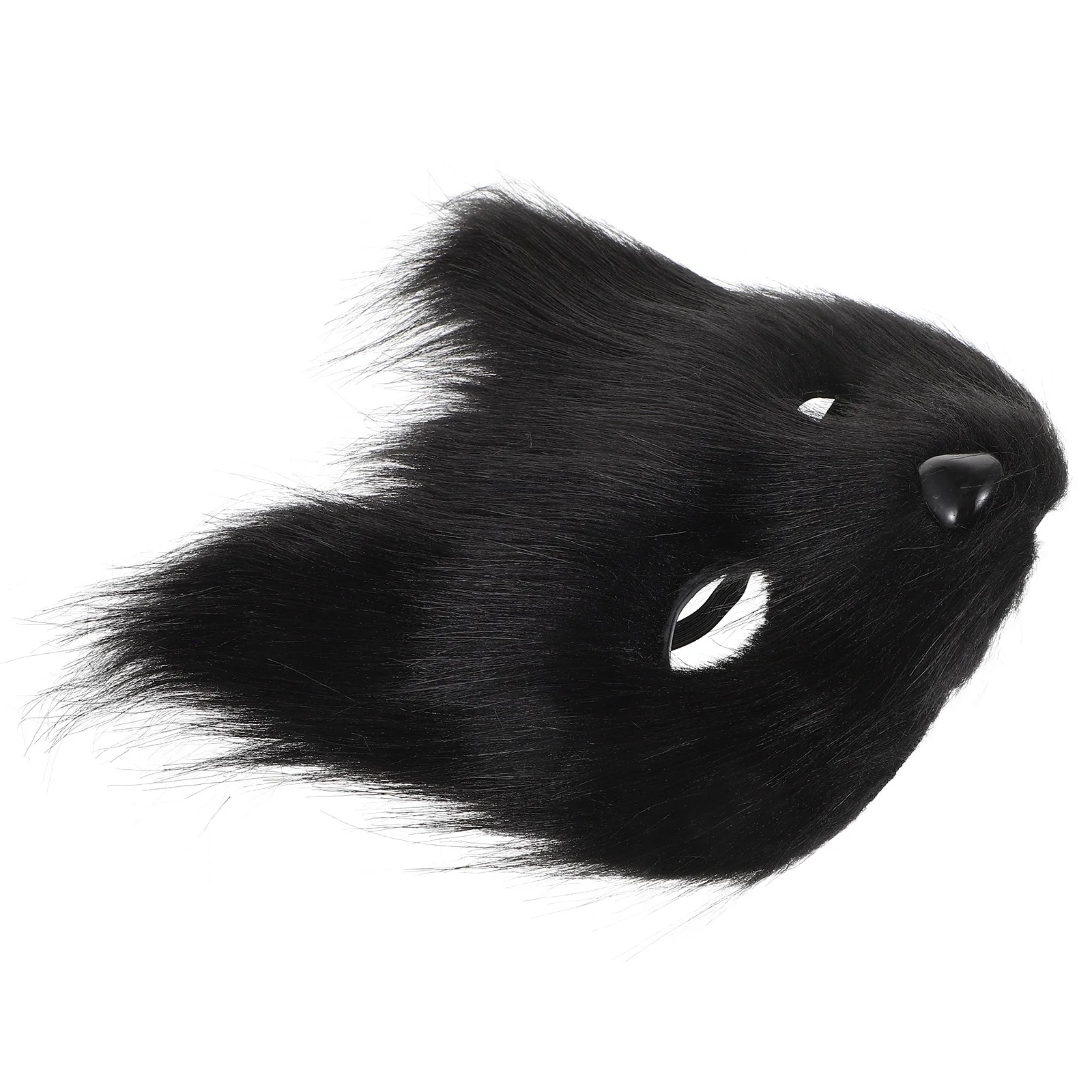 

Charming Realistic Fox Face Mask Cosplay Party Accessories Animal Mask For Adults Halloween Masquerade Ball Costumes