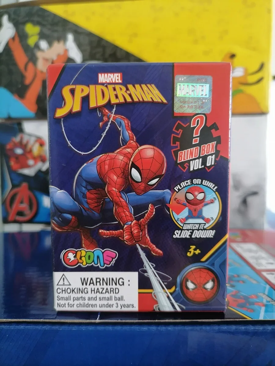 Marvel Spiderman Wall Walker Funny Toys Peter Parker Spider Man Gwen 2099 Kid Arachnid Action Figure Ornaments Kid Gifts