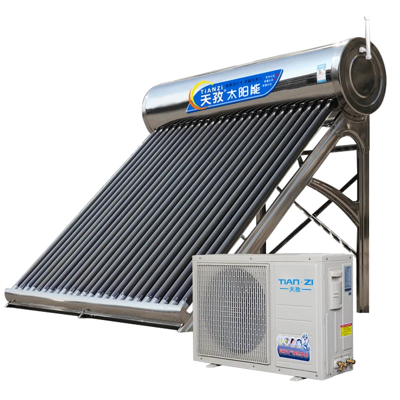 Solar Energy with Air Energy Hot Water Space Energy Water Heater Air Source Heat Pump All-in-One Machine =