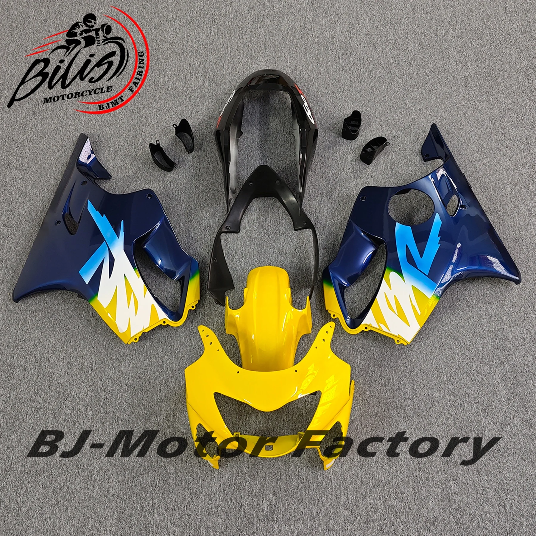 

For Honda CBR600F CBR 600F CBR600 F F4 1999 2000 Cowl Body Fairing Kit Motorcycle Bodywork ABS Injection Yellow Blue